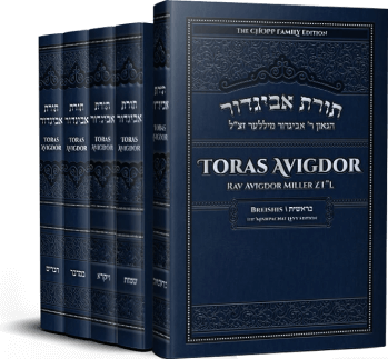 Book-Toras Avigdor (5 vol. set)